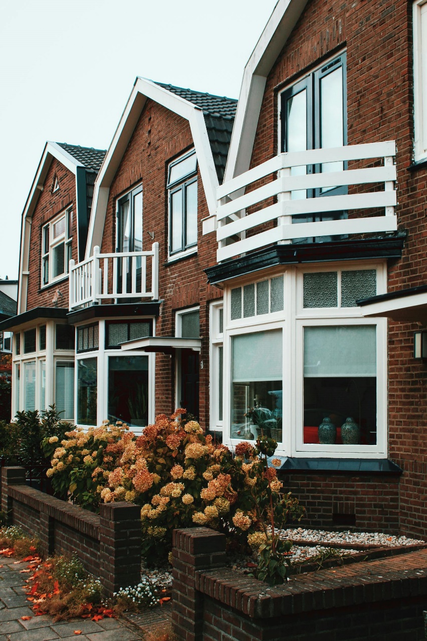 Brick layered homes